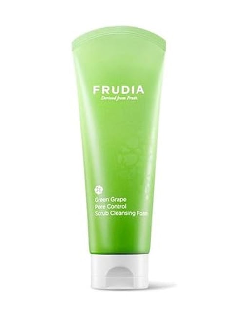 FRUDIA Green Grape Pore Control Scrub Cleansing Foam - 145 ml