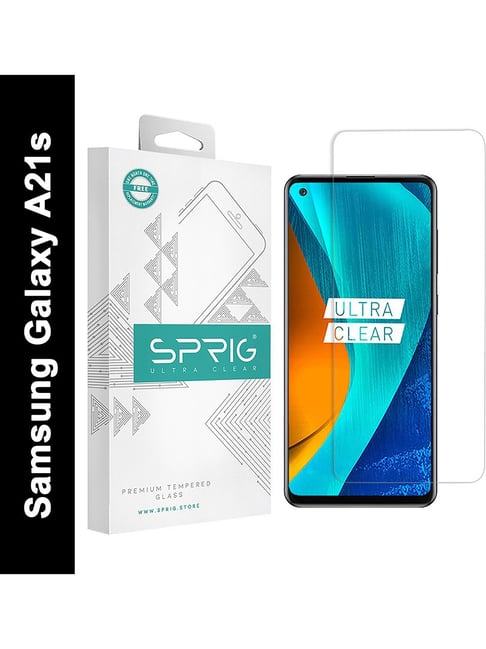 Sprig Tempered Glass Guard for SAMSUNG Galaxy A21s (Pack of 1)
