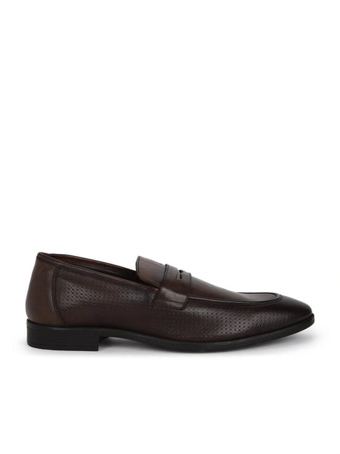 Van Heusen Men's Brown Loafers