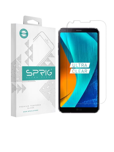 Sprig Tempered Glass Guard for LG G6 (Pack of 1)