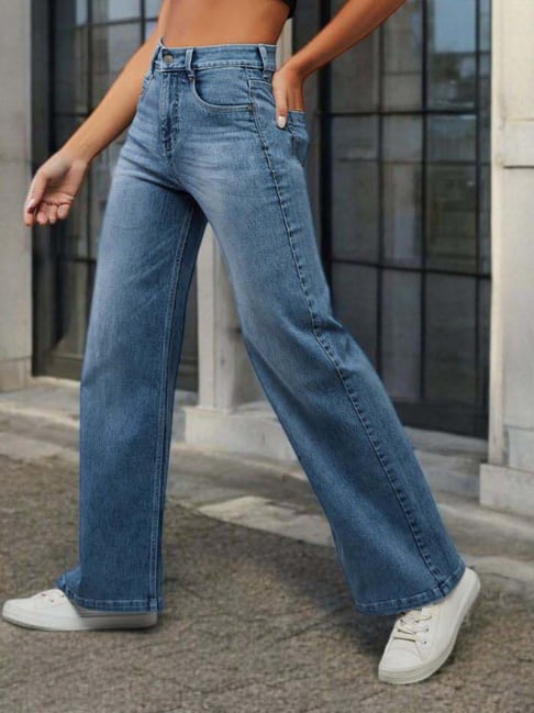 Dolce Crudo Blue Relaxed Fit Jeans-picture-32