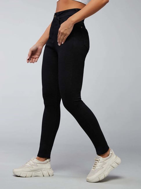 Dolce Crudo Black Slim Fit Jeans-picture-27