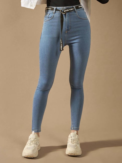 Dolce Crudo Blue Skinny Jeans-picture-27