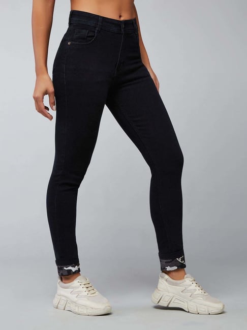 Dolce Crudo Black Slim Fit Jeans-picture-25