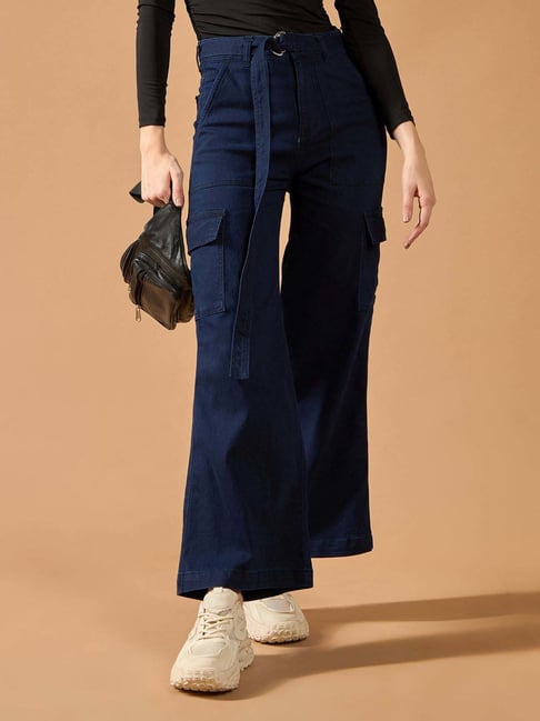 Dolce Crudo Blue Relaxed Fit Jeans-picture-10