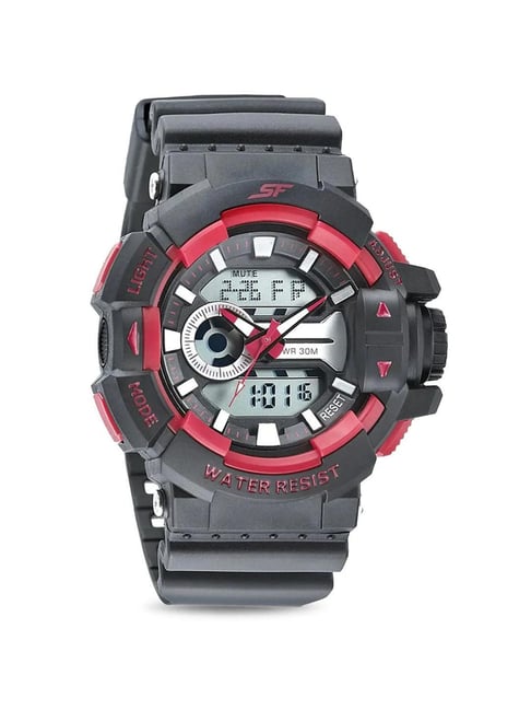 Sonata SF 77118PP02W Hustler Analog-Digital Watch for Men-image-23