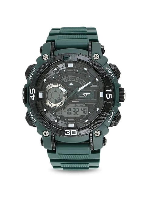 Sonata 77070PP06 Super Fibre Analog Digital Watch for Men