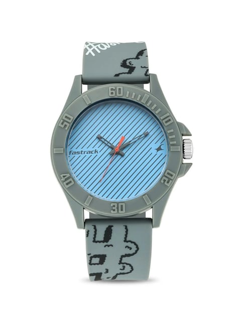 fastrack 68013pp04 hashtag unisex analog watch