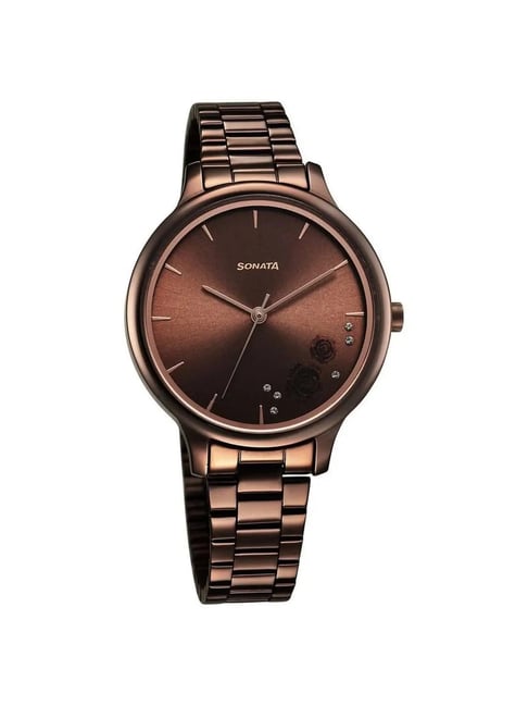 sonata 87050qm01 trndz analog watch for women