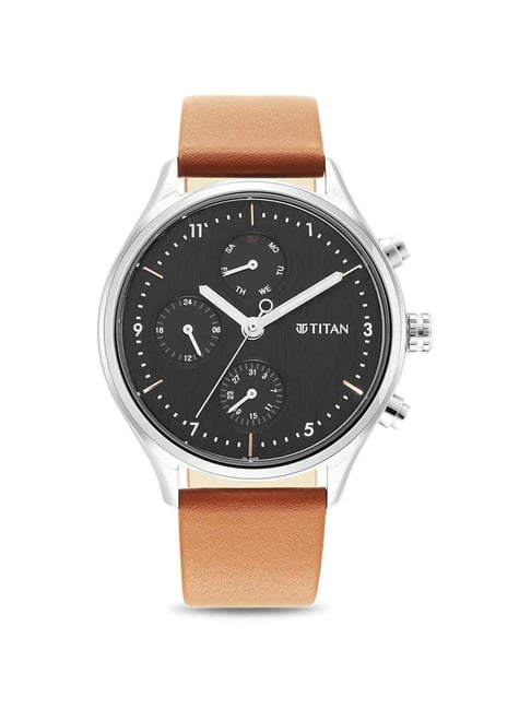 OROLOGIO DA UOMO SEIKO Presage Moon Phase 7F39-6070 Quadrante nero al