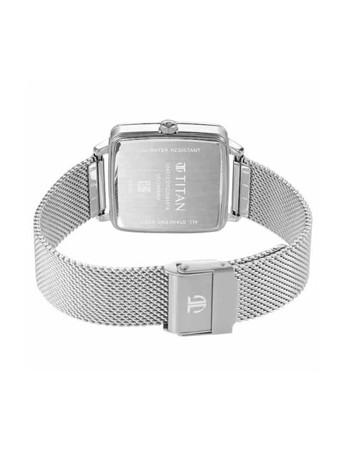 wata★★★ S Titan 95176SM01 Avant Garde Analog Watch for Women