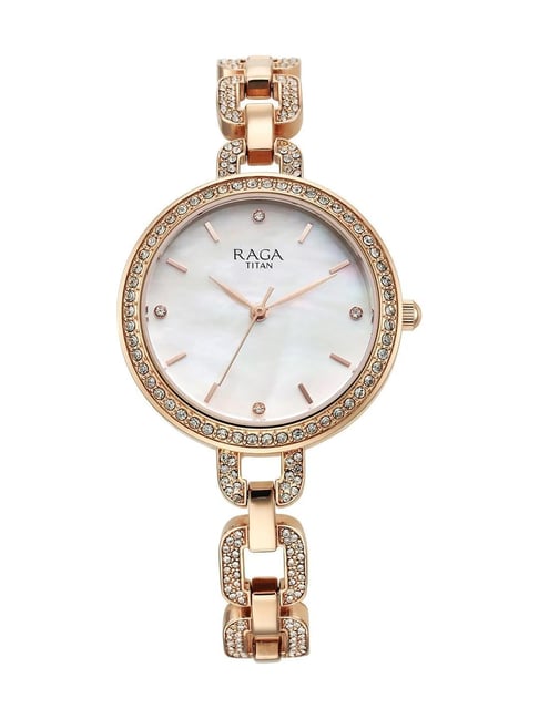 Titan 95272WM01 Raga Showstopper Analog Watch for Women