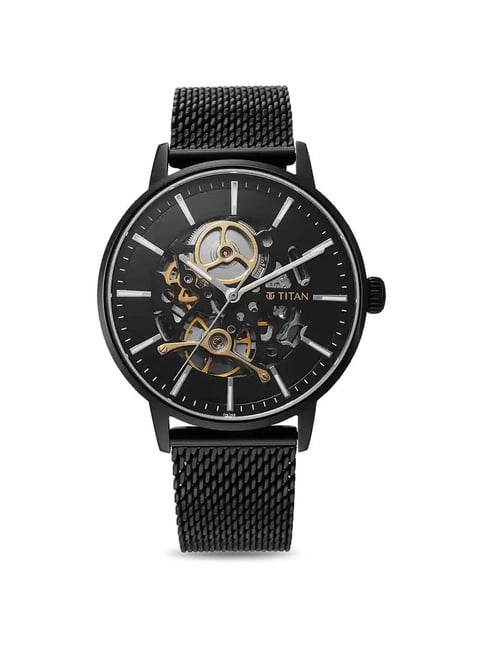 Titan 90159NM01 Mechanical Slimline Analog Watch for Men-picture-14