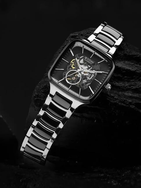Titan Ceramic Fusion Automatic Titan Automatic Watches India Titan