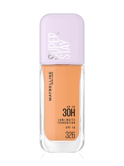 Maybelline New York Super Stay Lumi Matte Liquid Foundation 326 - 35 gm-picture-29