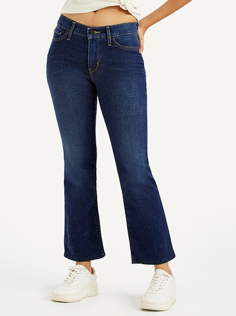 Levi's Blue Mid Rise 315 Bootcut Jeans
