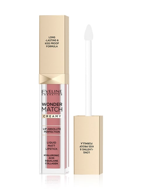 Eveline Cosmetics Wonder Match Creamy Liquid Matt Lipstick No 05 Sweet Nude - 6.8 ml-picture-11