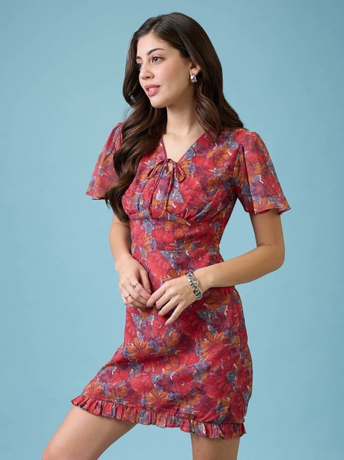 Globus Multicolor Straight Fit Printed Dress-picture-39