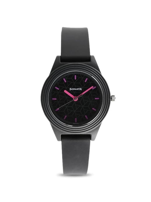 Sonata 87024PP06 Color Pop Analog Watch for Girls