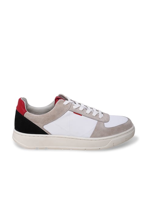KICKERS Kick Allow - Scarpe Da Ginnastica Unisex Adulto - Colore Bianco Bordeaux - Taglia 45 EU - 2