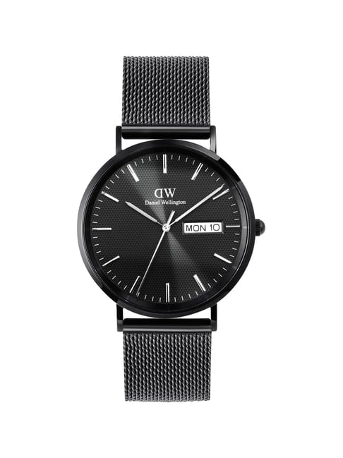 DANIEL WELLINGTON Classic Extension Black Round Dial Analogue Men Watch DW00100831K