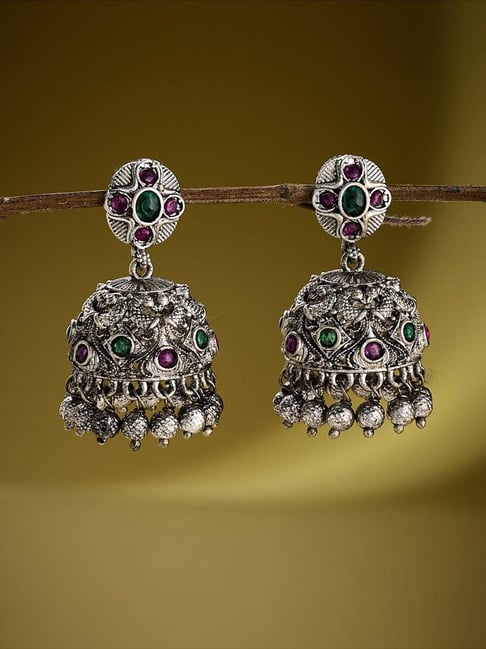 Fabindia Metal Jhumka Earrings