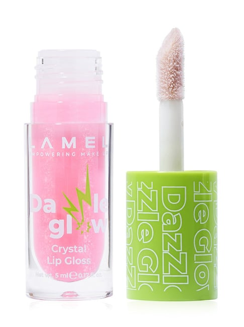 LAMEL Dazzle Glow Crystal Lip Gloss 405 Cotton Candy - 5 ml-picture-37