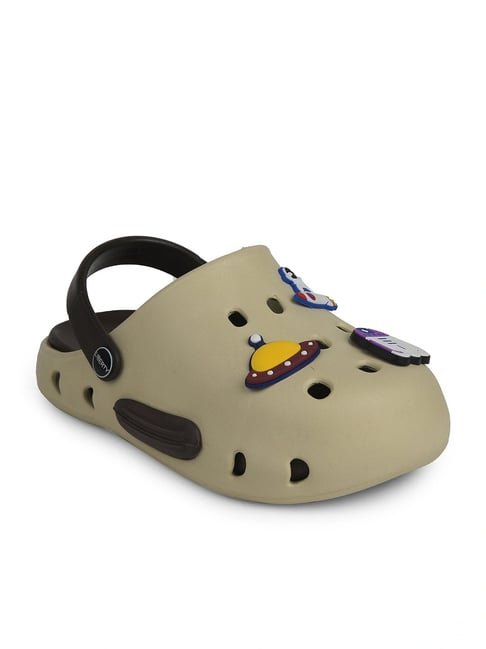 Liberty Kids Beige Clogs