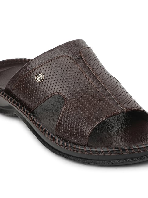 Liberty Men's Brown Slides