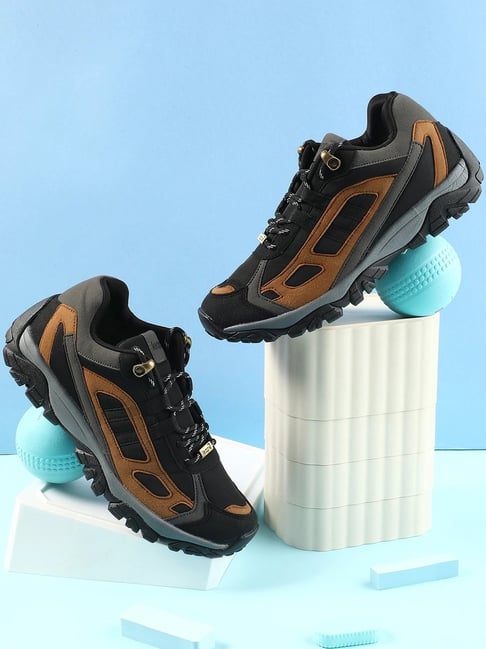 Liberty Men's Black Running Shoes-picture-35