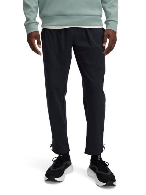 Under Armour Black Regular Fit Sports Trackpants-picture-25