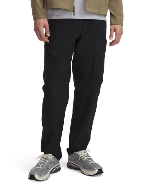 Under Armour Black Regular Fit Sports Trackpants-picture-26