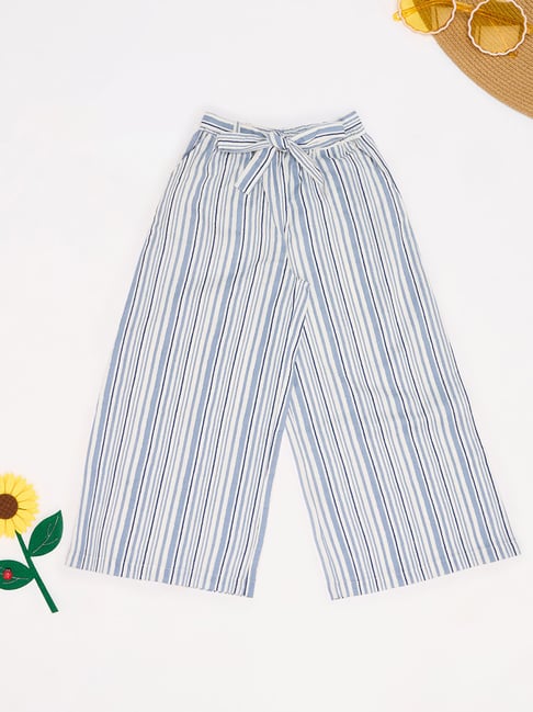 Akkriti by Pantaloons Girls Blue Pants-picture-17