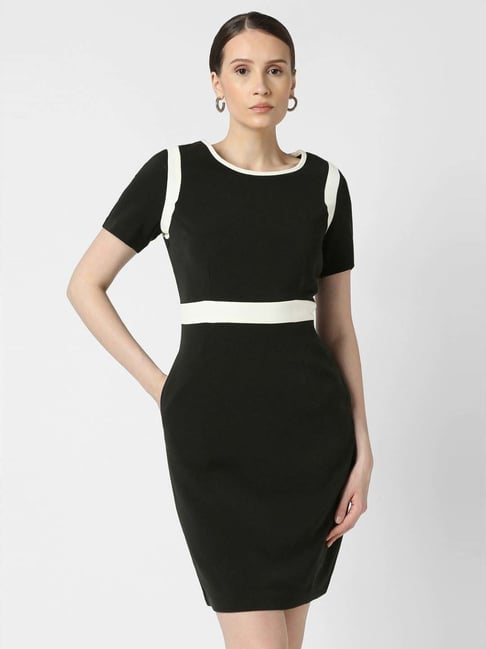 Van Heusen Black Regular Fit Dress-picture-35