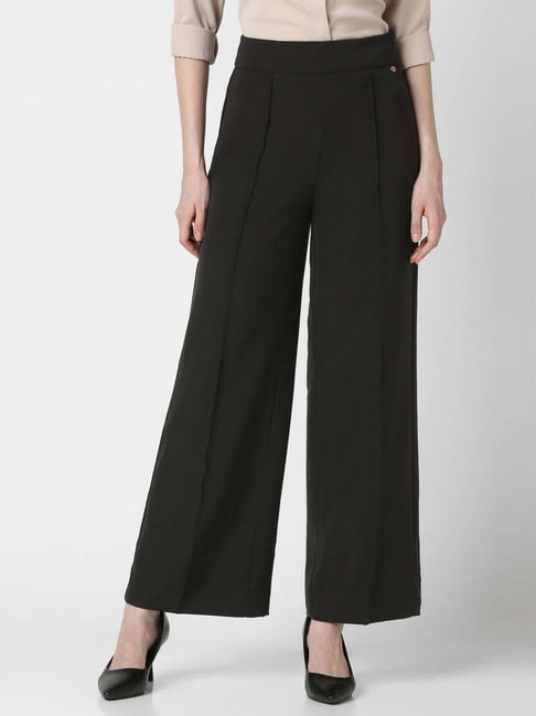 Van Heusen Black Regular Fit Trousers-picture-45