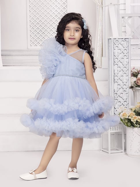 hairstyles for blue dress Cinderella Royal Blue Princess Ball Gown Dress for Baby Girls  HOUSE OF  CLAIRE