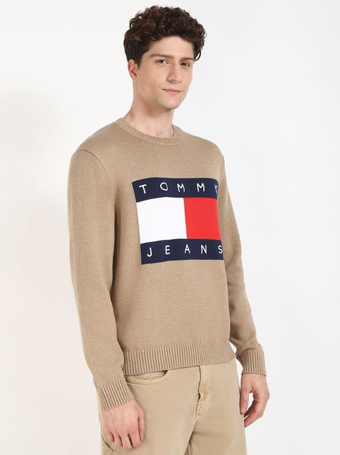 Jeans Tommy X Lewis Sweater Tommy Hilfiger Mens Brown Regular Fit