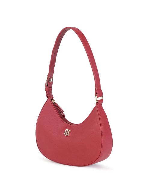 Tommy Hilfiger Womens Red Sling Bag