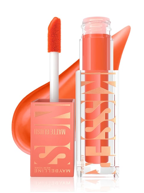 Maybelline New York Sunkisser Hazy Matte Blush, 12H Longwear, Peachy Quench - 4.7 gm-picture-28