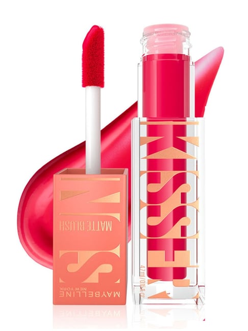 Maybelline New York Sunkisser Hazy Matte Blush, 12H Longwear, Hot Pink Summer - 4.7 gm-picture-24