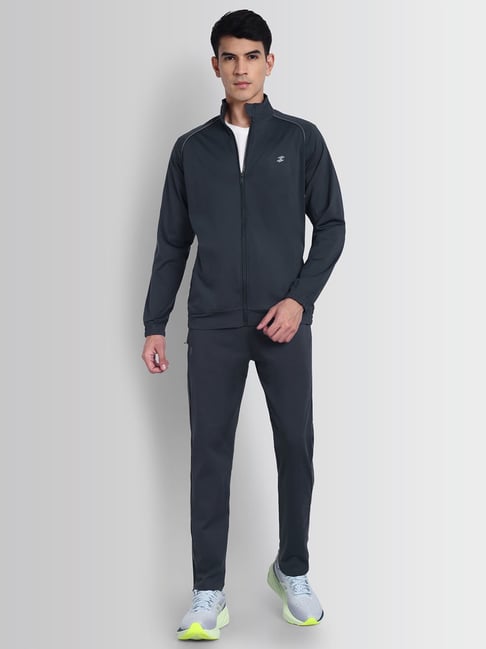Dcyphr Grey Active Core Essentials Track Suit