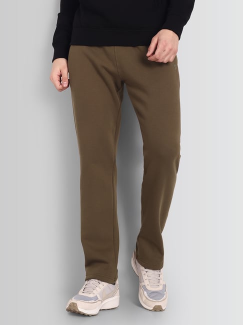 Dcyphr Brown Mid Rise Street Velocity Trackpants