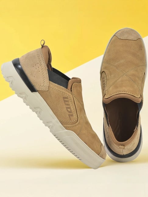 Buy Woodland Mens Camel Slip-On Shoes at Best Price Tata CLiQ