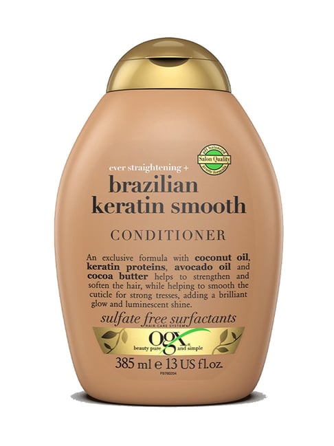 OGX Brazilian Keratin Smooth Conditioner - 385 ml-picture-14