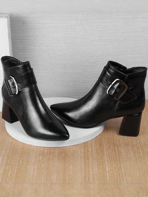 Metro Women's Black Boots-picture-17