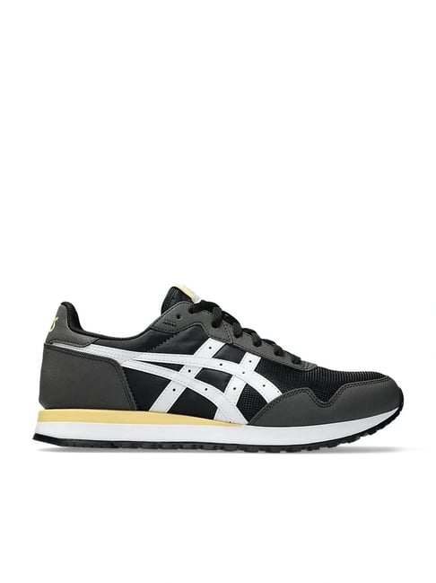 Asics Men's TIGER RUNNER II Black Sneakers