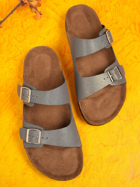 Mozafia Women's Brown Slides-picture-10