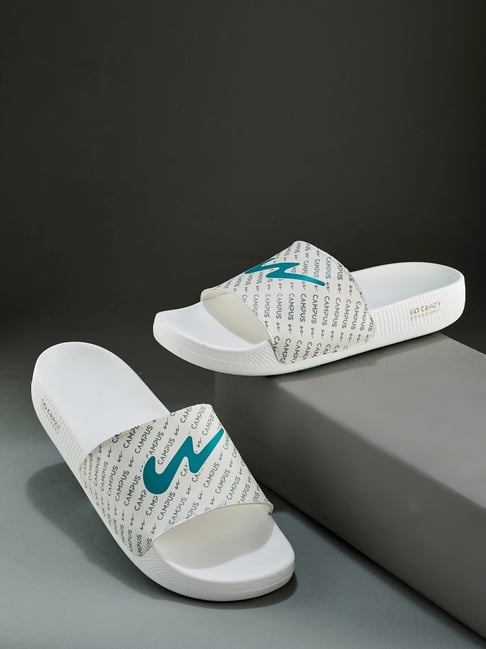 Campus Men's Off White Slides-picture-41