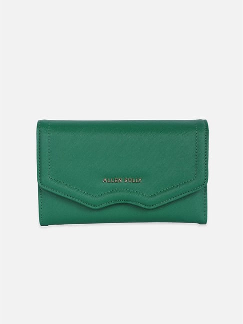 Buy Allen Solly Women Green Casual Wallet Online At Best Price