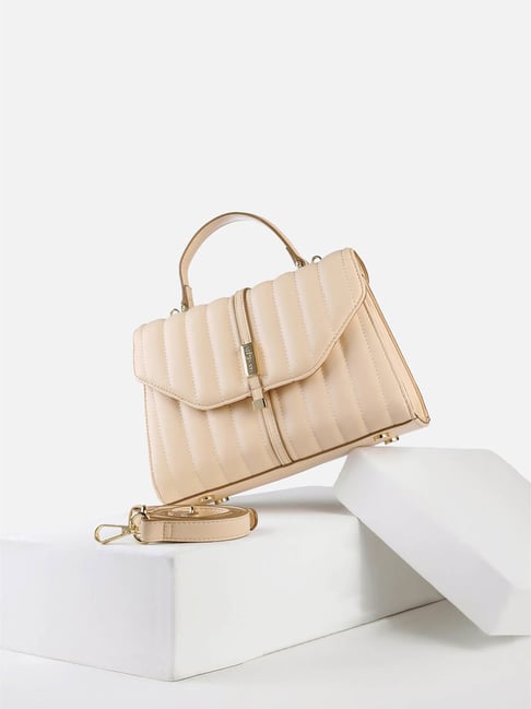 Van Heusen Women Beige Solid Casual Sling Bag-picture-36